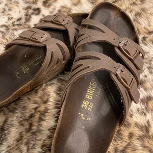 Brown Granada Birkenstocks